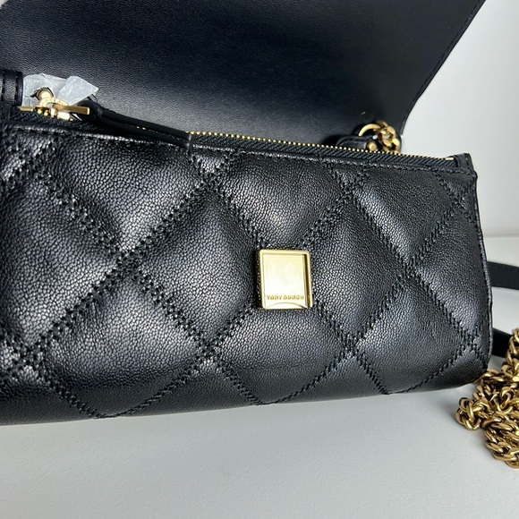 NWT Tory Burch Black Willa wallet on Chain - Picture 9 of 13